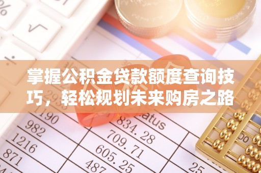 垫江掌握公积金贷款额度查询技巧，轻松规划未来购房之路