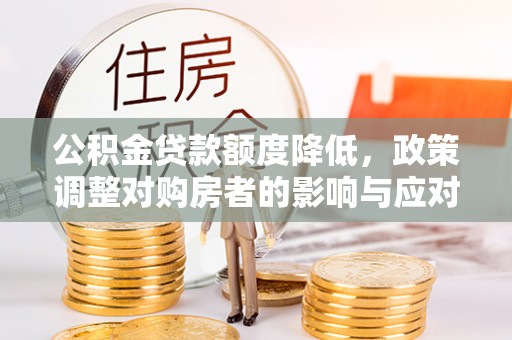 垫江公积金贷款额度降低，政策调整对购房者的影响与应对策略