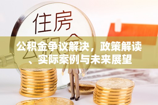 垫江公积金争议解决，政策解读、实际案例与未来展望